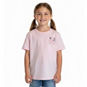 ART CLASS Pokémon Jigglypuff Short Sleeve Graphic Tee, Girls various, Pink